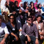 Teresa Kennedy with fellow YGLs in Morocco 2010
