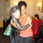Tao Porchon-Lynch and Teresa Kay-Aba Kennedy at Tao's 93rd Birthday Party