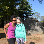 Teresa Kay-Aba Kennedy and 96-year-old Tao Porchon-Lynch